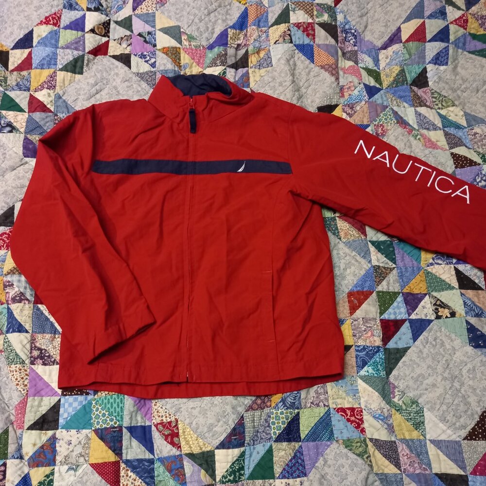 Vintage Nautica jacket Size large 8-10